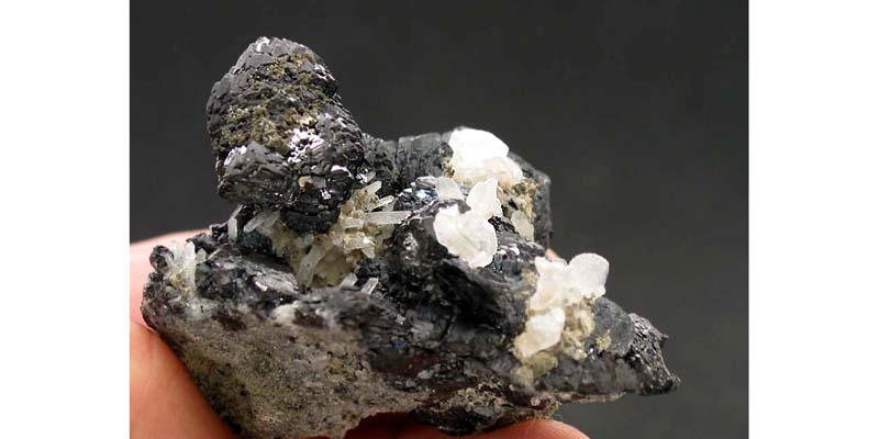 517 Sphalerit, Zinkblende Quarz Dalnygorsk Rußland